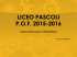 P.O.F a.s. 2015/16
