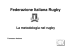 s.s. 2007-2008 - Federazione Italiana Rugby