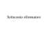 Settecento riformatore