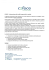Lettera di presentazione Coface