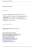 Newsletter del 17 gennaio 2006 - Buenaventura , Castelfranco