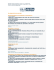 LA NEWSLETTER IN SINTESI APPROFONDIMENTI IN EVIDENZA