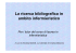 La ricerca bibliografica in ambito infermieristico