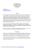 Sociology 243 Economic Sociology