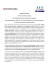 COMUNICATO STAMPA Presentato ad Arezzo il progetto BIO