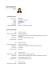 formato europeo per il curriculum vitae