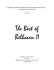 the belhaven college department of music
