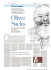 Oliver Sacks, l`uomo che scambiò la scienza
