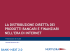 la distribuzione diretta dei prodotti bancari e finanziari