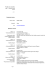 FORMATO EUROPEO PER IL CURRICULUM VITAE
