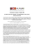 Comunicato stampa 31 luglio 2016 ECOFUTURO SI CHIUDE CON