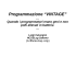 Programmazione “VINTAGE”