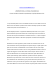 A Proposito della Liturgia Tradizionale di Joseph