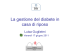 La gestione del diabete in casa di riposo