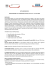 Nota informativa - Camere di Commercio