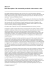 Short CV Brief description of the outstanding academic