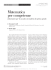 Matematica per competenze
