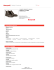 Scarica la scheda tecnica - Honeywell Safety Products