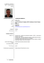 FORMATO EUROPEO PER IL CURRICULUM VITAE