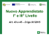 Nuovo Apprendistato I° e III° Livello