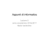 Appunti di informatica