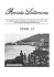 Rivista Letteraria Anno XXXIII