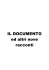IL DOCUMENTO ed altri nove racconti