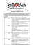 Anmeldeformalitäten – Formalités d`inscription – Modalità d