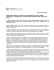Comunicato stampa SORIN GROUP INIZIA LO STUDIO CLINICO
