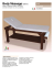 Body Massage lettino