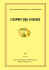 l`esprit des choses