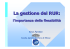 La gestione del RUR - Centro di Ricerca Rifiuti Zero