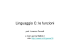 Linguaggio C: le funzioni