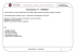 Esercitazione n° 4 FONDERIA