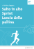 Salto in alto Sprint Lancio della pallina