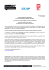Comunicato stampa del 27 marzo 2015