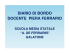 DIARIO DI BORDO DOCENTE PIERA FERRARIO