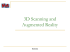 3D Scanning and Augmented Reality - Dipartimento di Matematica e
