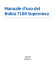 Manuale d`uso del Nokia 7100 Supernova