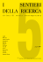 SENTIERI DELLA RICERCA
