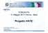 Progetto VATE - Ministero dello Sviluppo Economico