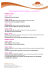 PROGRAMMA EVENTI DONNA 11-12.03-2017