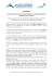 NOTA STAMPA LAVORO. ASSOLAVORO: DAL 1998 CON