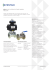 KTM Ball Valves, Model Unibody Floating