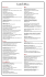 Lunch Menu - Le Fontane Ristorante