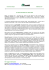 Il comunicato stampa