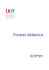 Format - Progetto LAIV