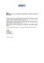 NEWS TBS India riceve un riconoscimento dall`Institute