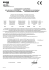 dichiarazione di conformita` declaration de conformite declaracion