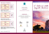 Brochure concerti Santa Rosalia
